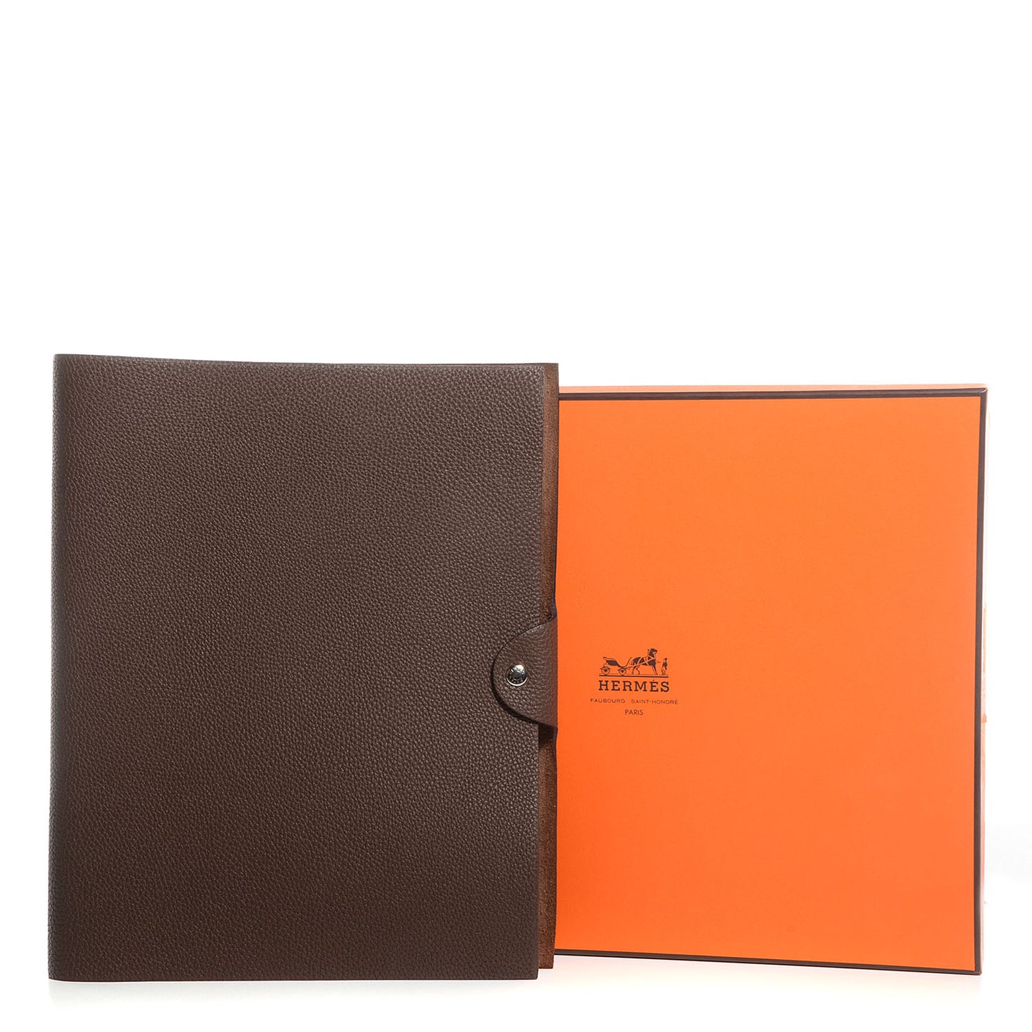 Togo Ulysse GM Notebook Cover Chocolate