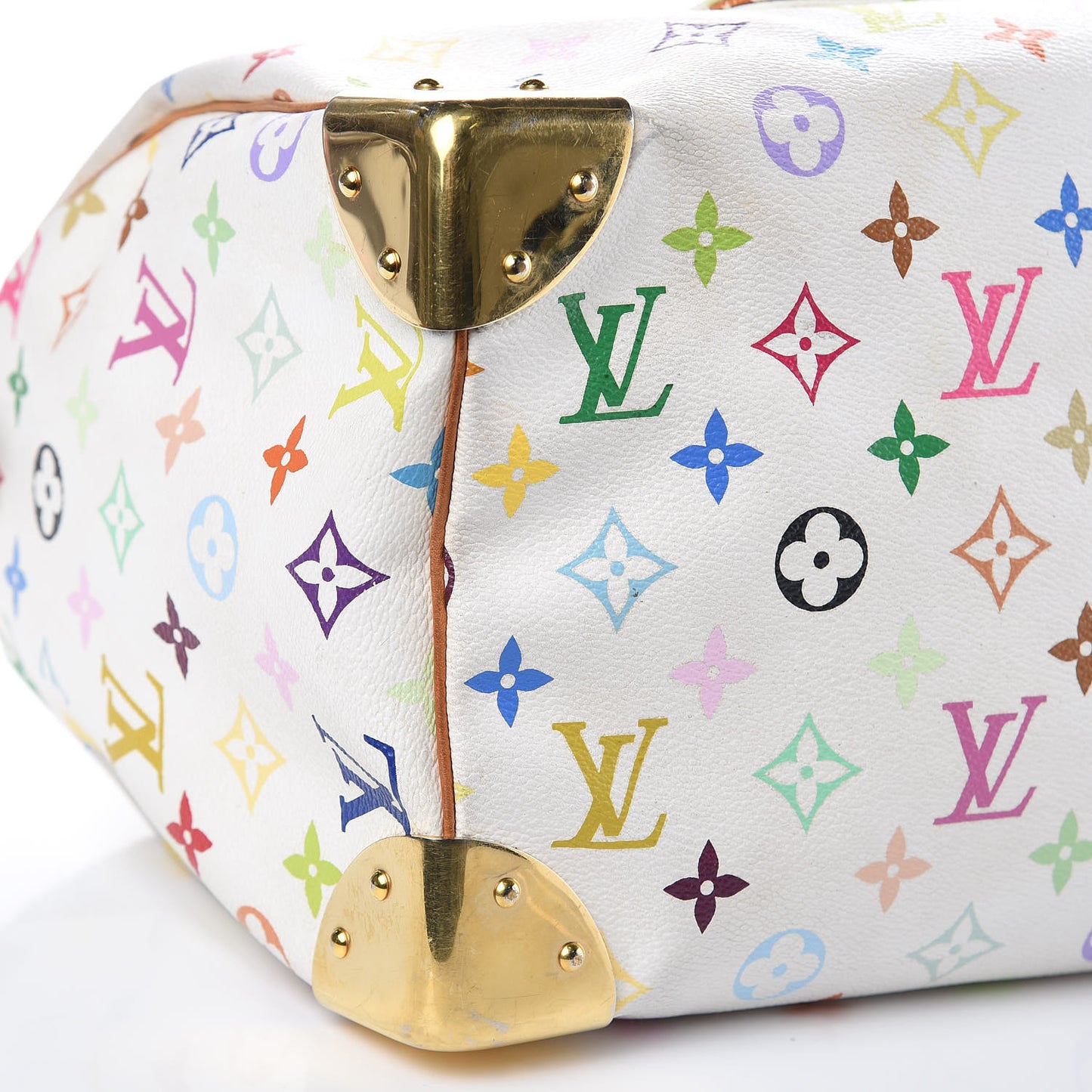 Monogram Multicolor Speedy 30 White