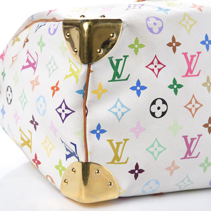 Louis Vuitton Monogram Multicolor Speedy 30 White 6 of 18