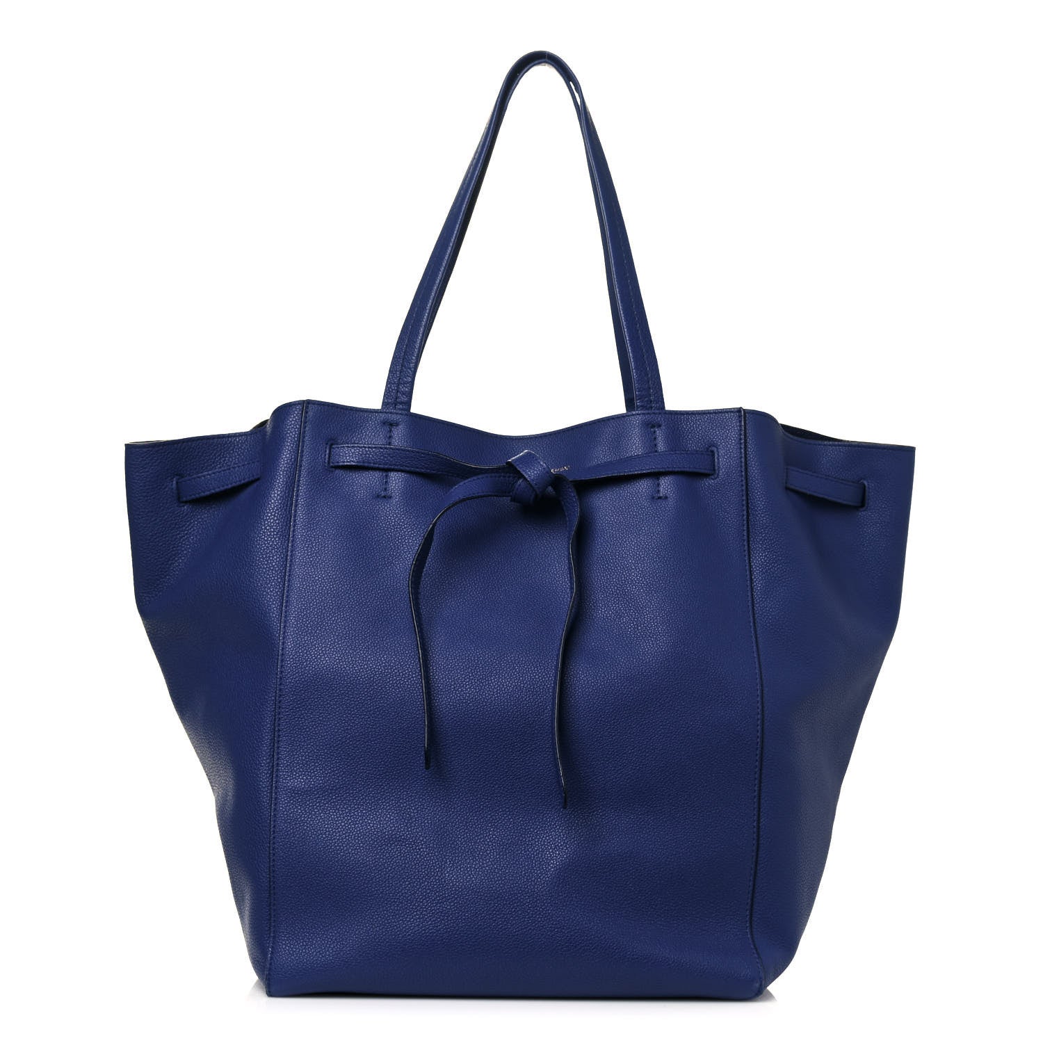 Celine Soft Grained Calfskin Medium Belt Cabas Phantom Indigo 1 of 14