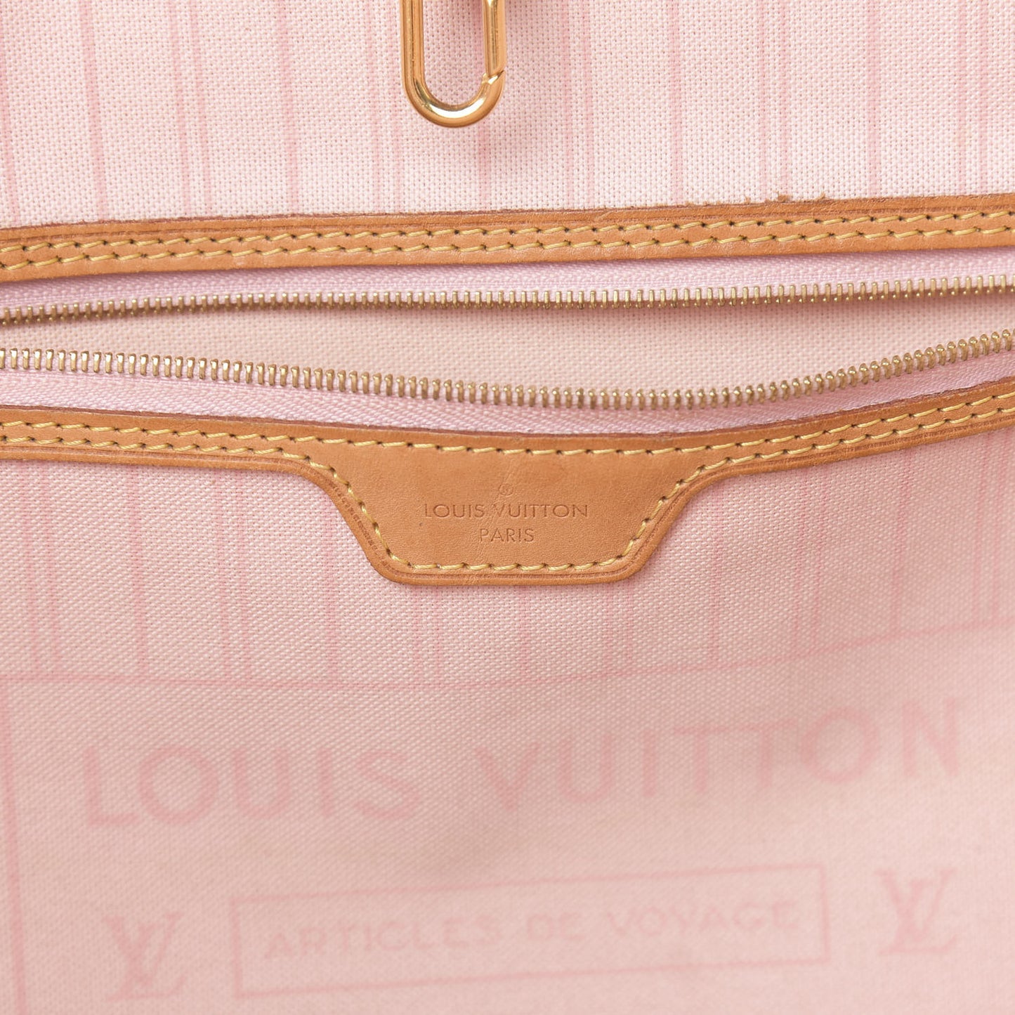 Damier Azur Neo Neverfull GM Rose Ballerine