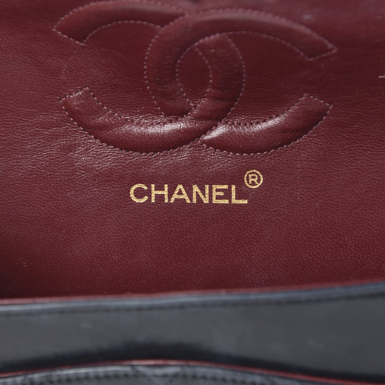 Chanel Lambskin Quilted Medium Double Flap Black 5 of 19