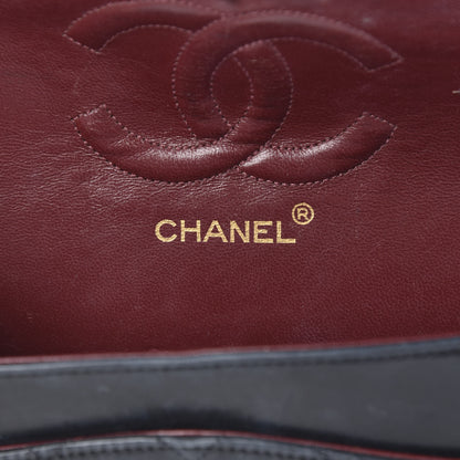 Chanel Lambskin Quilted Medium Double Flap Black 5 of 19