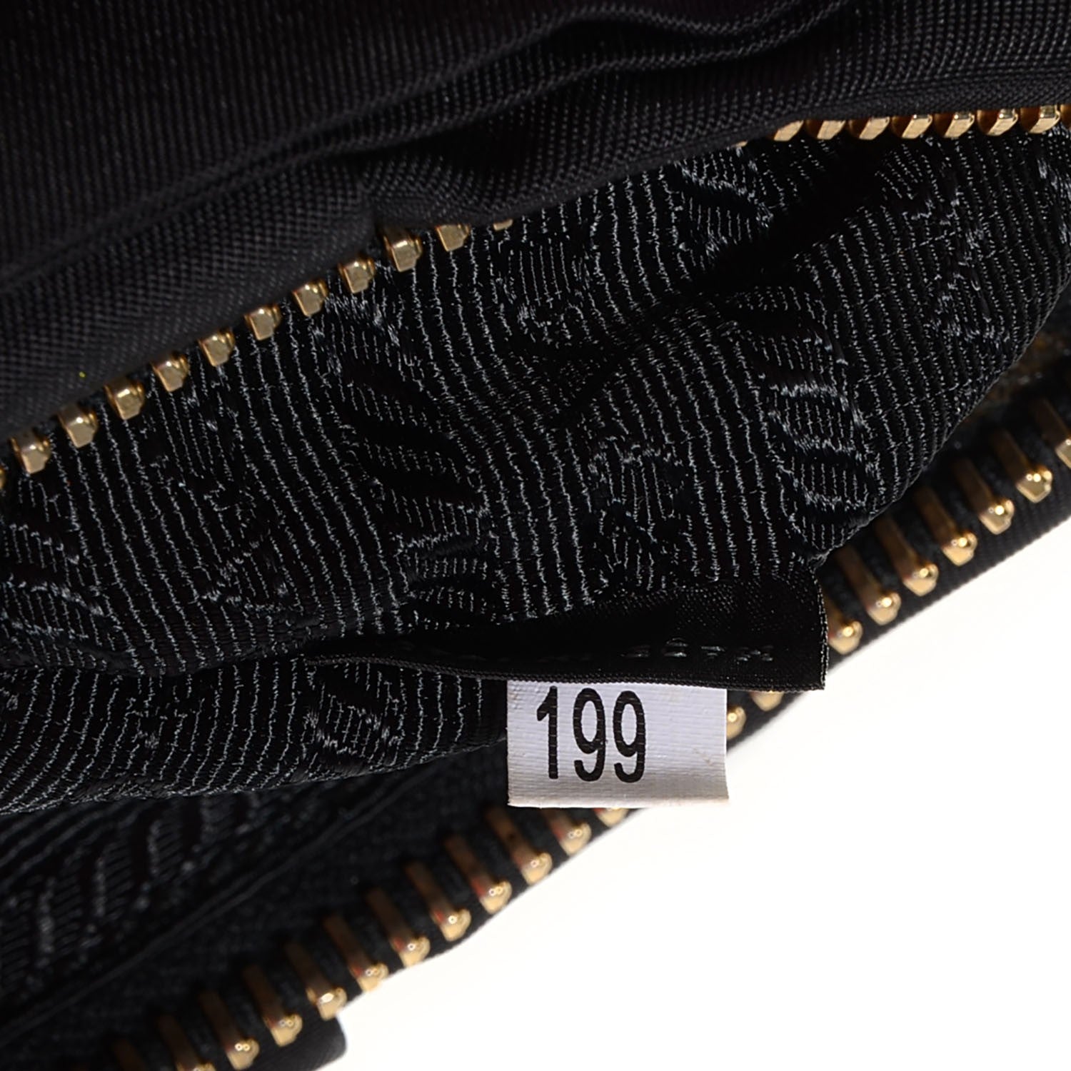 Prada Tessuto Nylon Bow Wristlet Nero Black 7 of 8