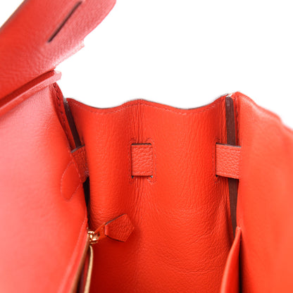 Hermes Togo Birkin 30 Capucine 14 of 34