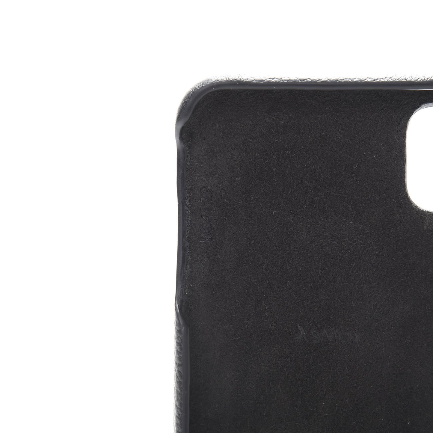 Monogram iPhone XS Max Bumper Black