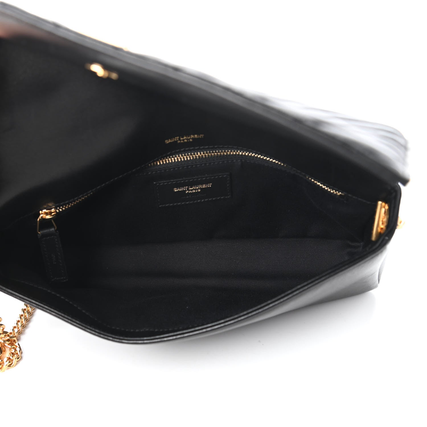 Saint Laurent Lambskin Matelasse Monogram Kate 99 Black 5 of 10