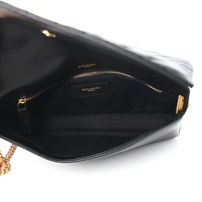Saint Laurent Lambskin Matelasse Monogram Kate 99 Black 5 of 10