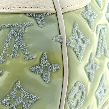 Louis Vuitton Monogram Bouclettes Speedy Round Mint 11 of 11