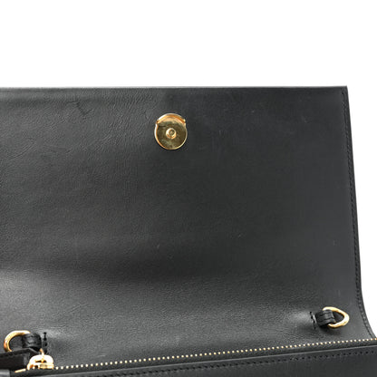 Saint Laurent Smooth Calfskin Medium Classic Monogram Kate Tassel Satchel Black 10 of 14