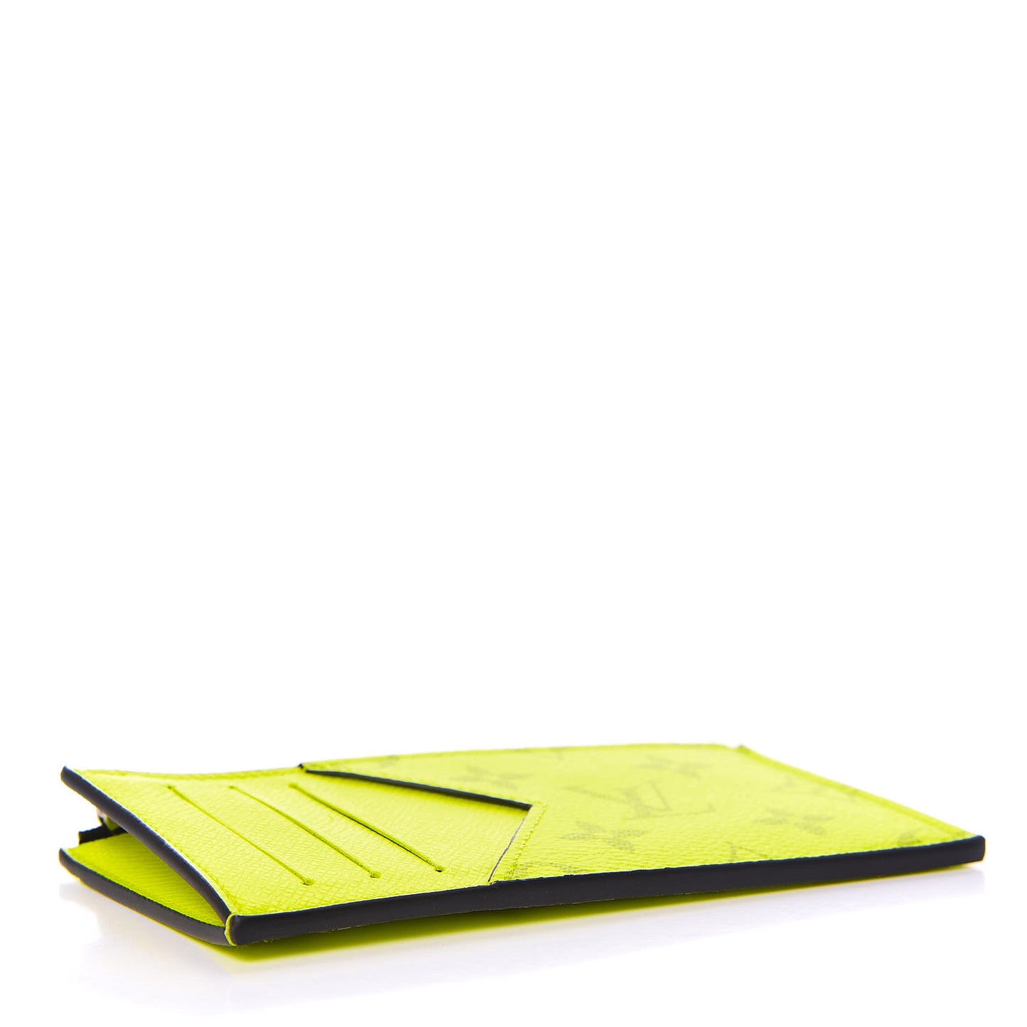 Monogram Taiga Coin Card Holder Yellow