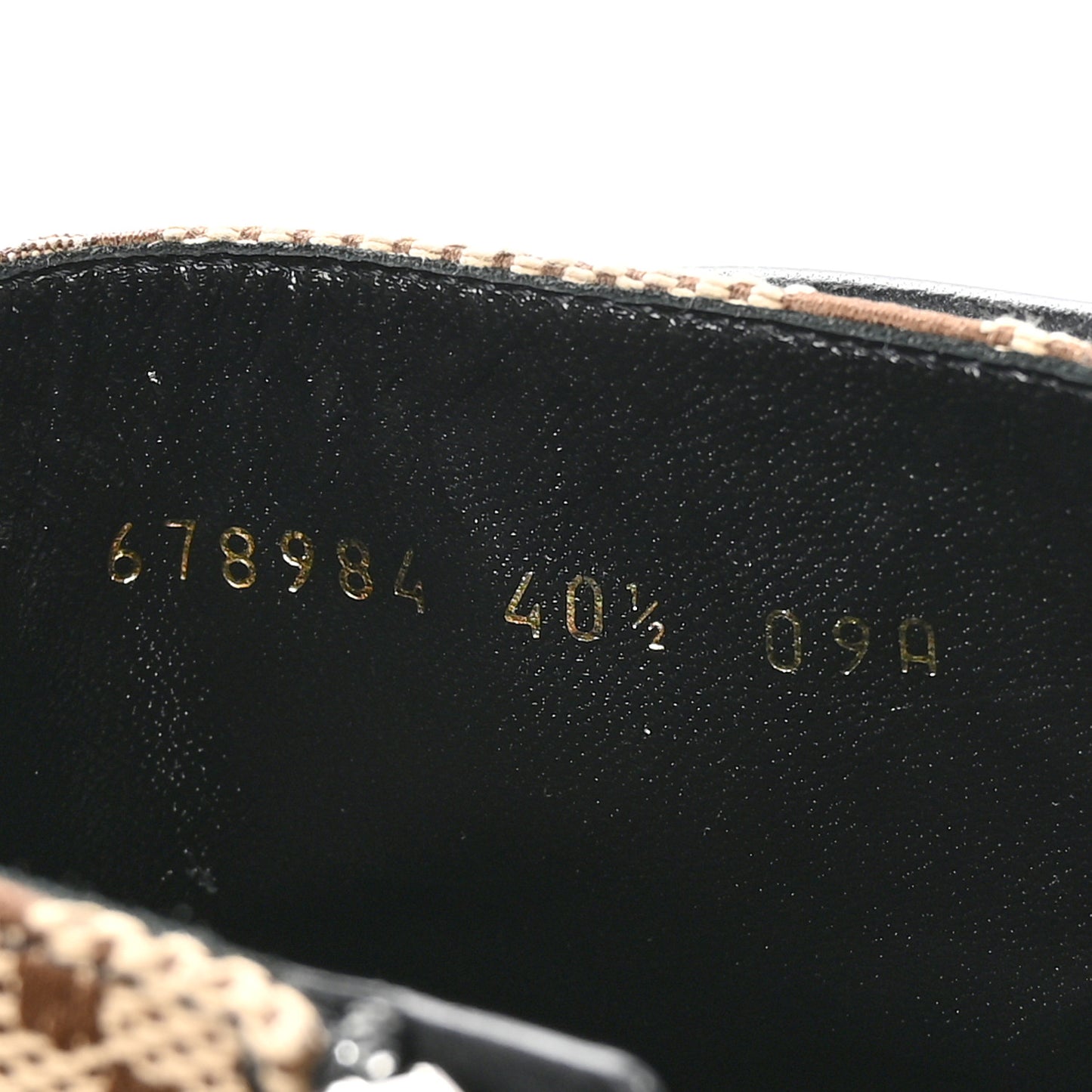 Flores Calfskin Monogram Maxi GG Nappa Matelasse Double G 40mm Ankle Boots 40.5 Black Camel Ebony