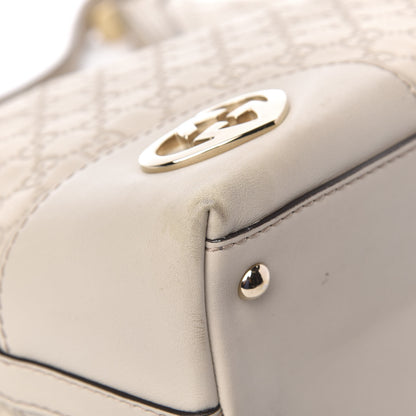 Gucci Guccissima Medium Lovely Heart Hobo Off White 8 of 19