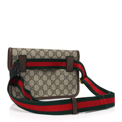 Gucci GG Supreme Monogram Neo Vintage Web Belt Bag Brown 3 of 9