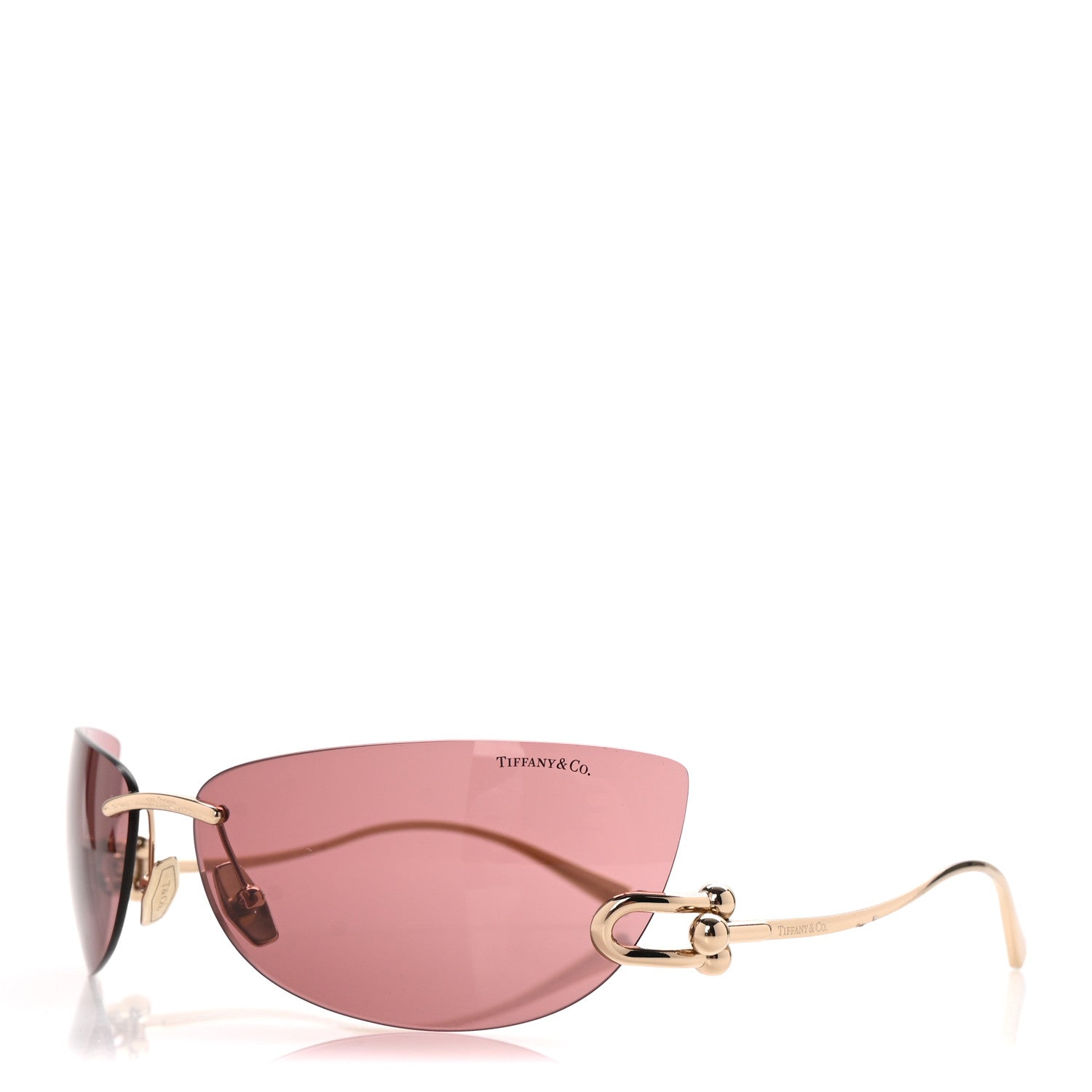 Tiffany Metal TF3112K HardWear Sunglasses Gold 1 of 7