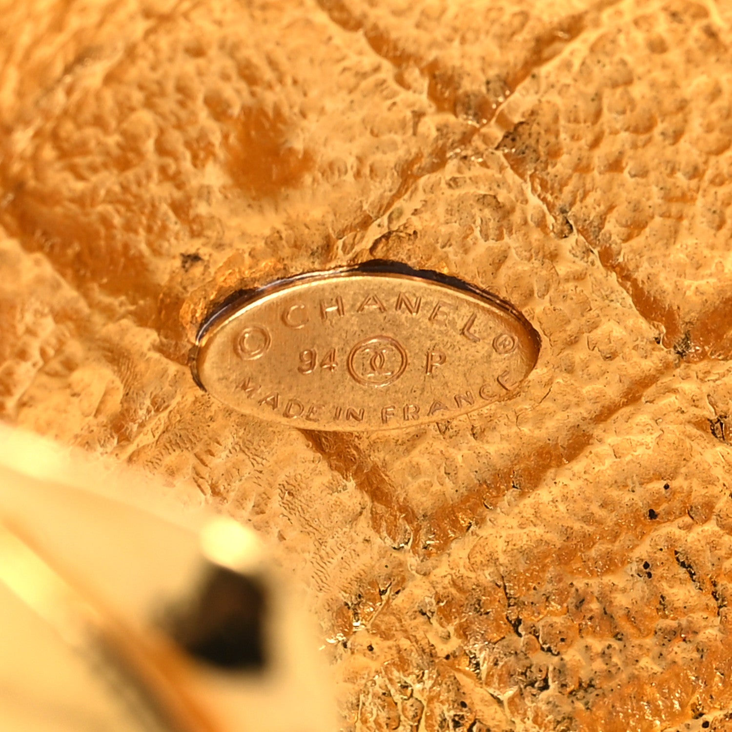 Chanel Three CC Cuff Gold 4 of 4