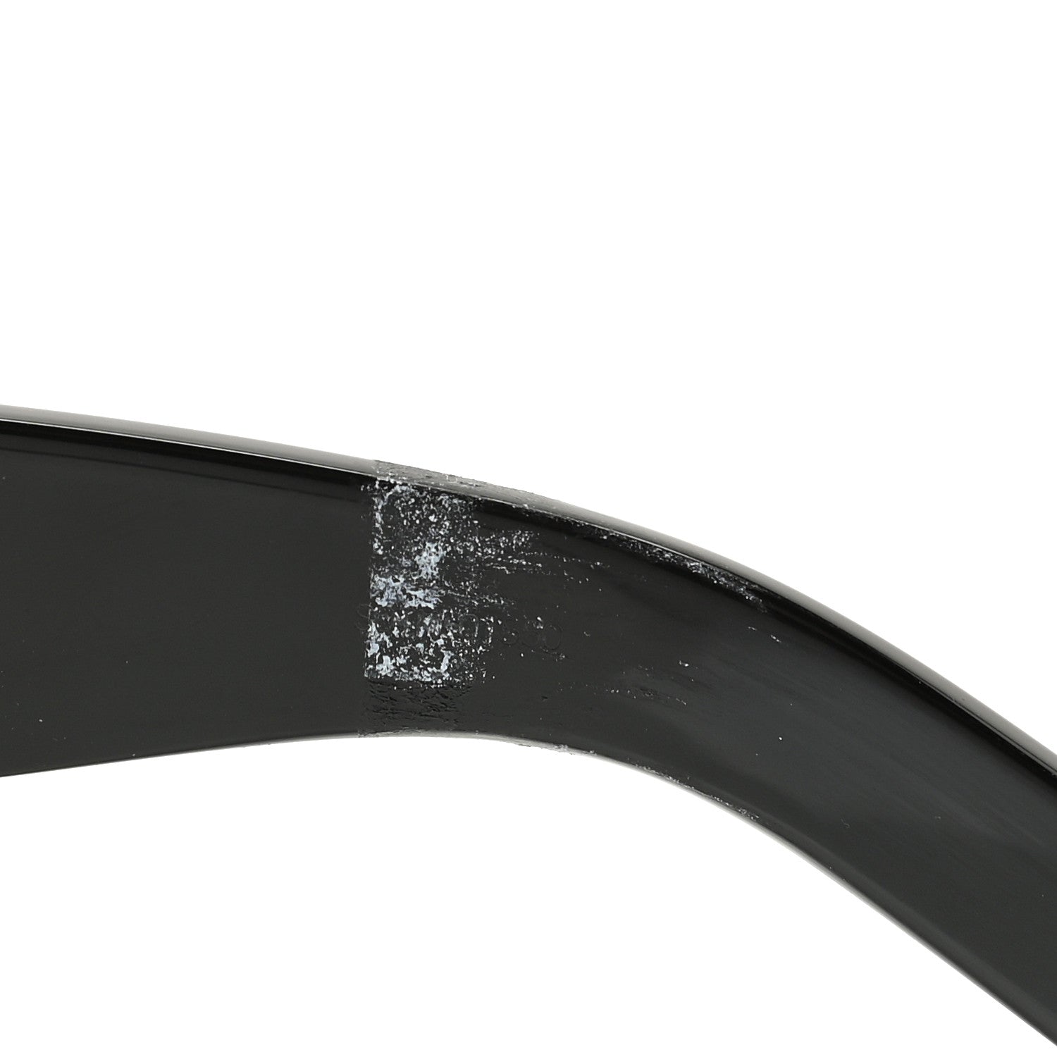 Gucci Acetate Pearl Rectangular Frame Sunglasses GG0234S Black Orange 7 of 8