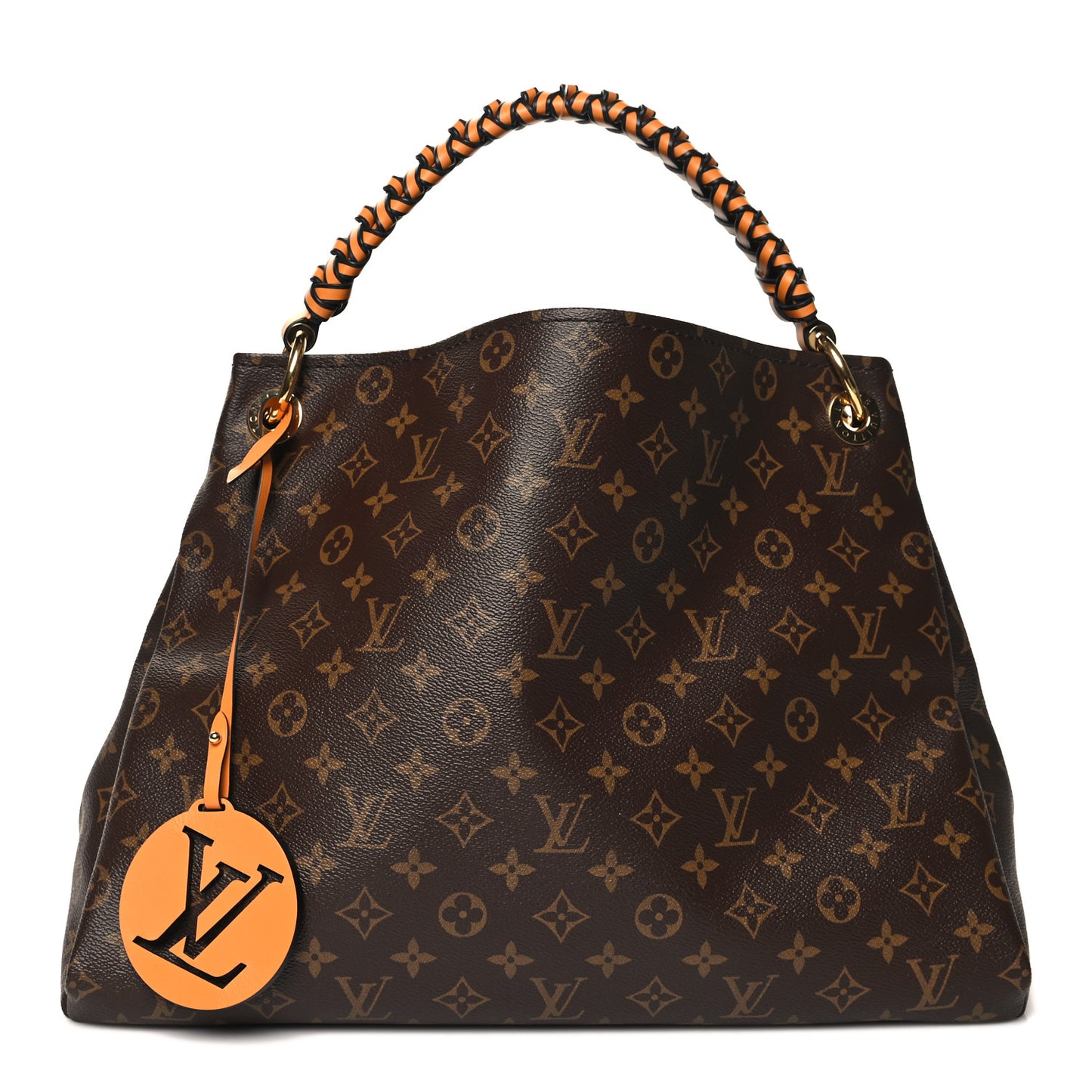 Monogram Braided Artsy MM Safran Imperial