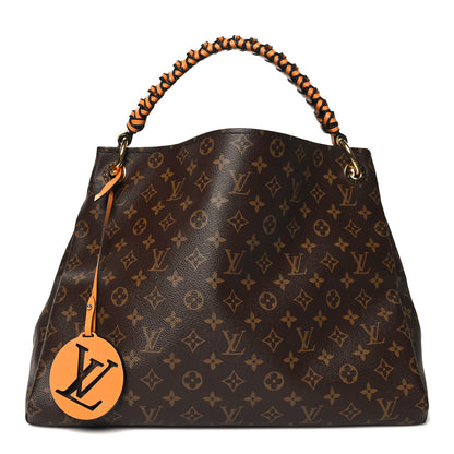 Louis Vuitton Monogram Braided Artsy MM Safran Imperial 1 of 9