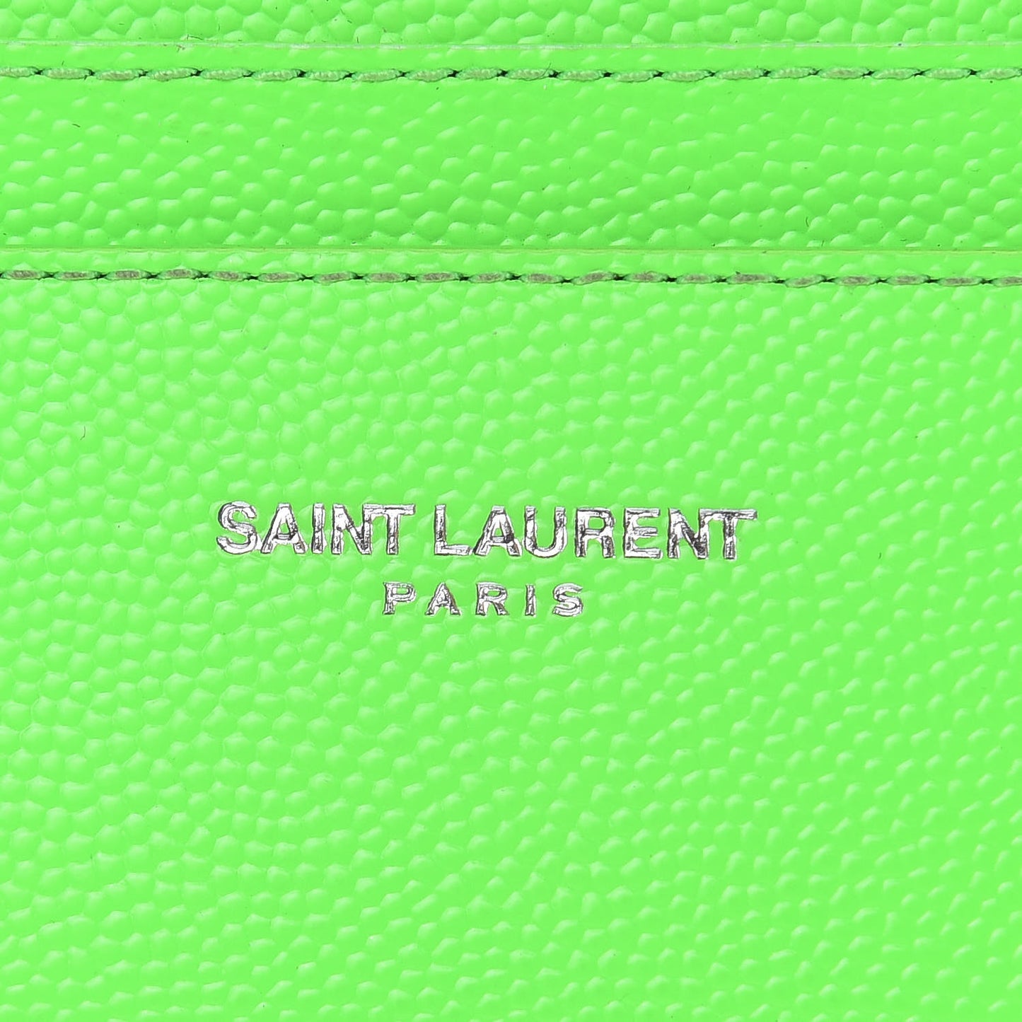 Grain De Poudre Card Case Neon Bright Green
