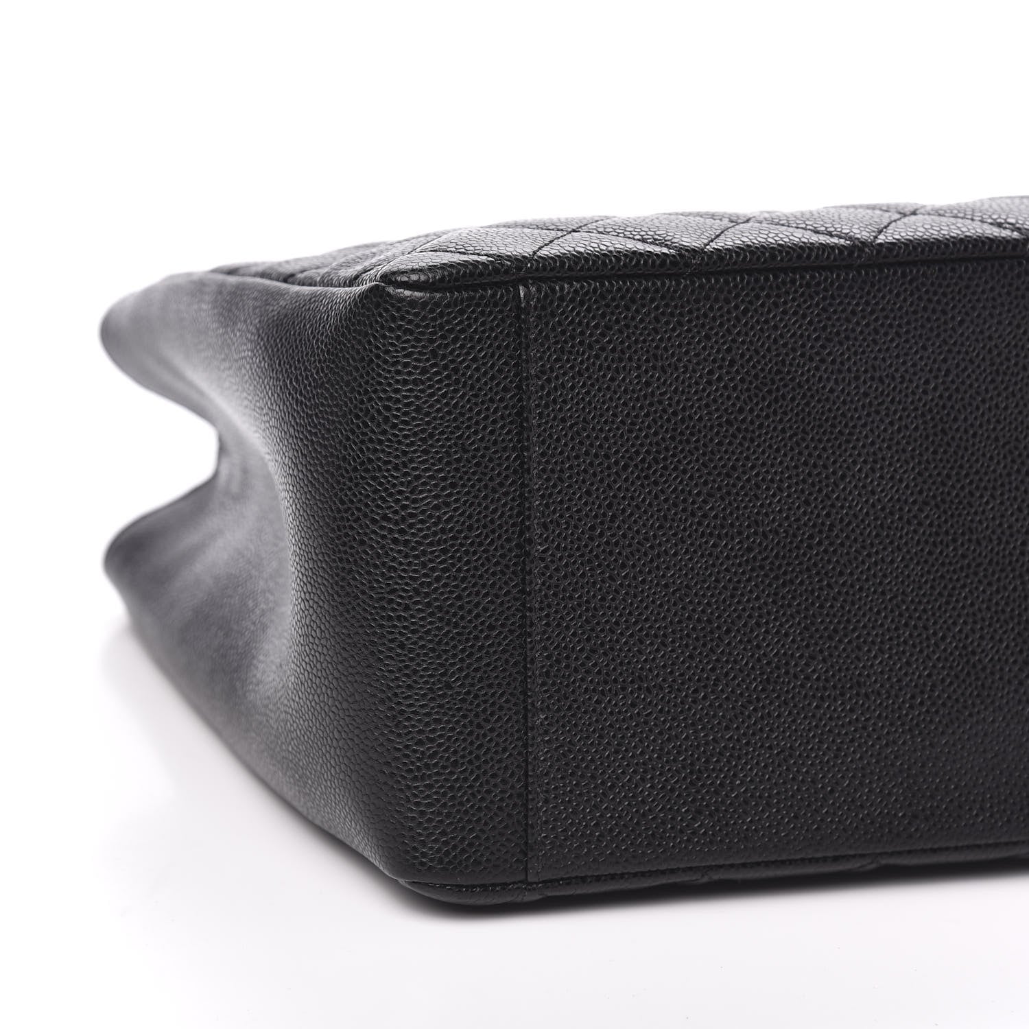 Chanel Caviar Quilted Grand Shopping Tote GST Black 8 of 10