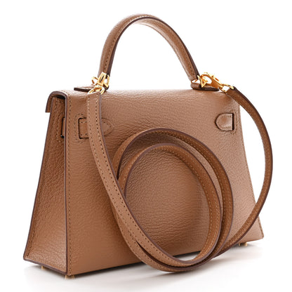 Hermes Chevre Mysore Mini Kelly Sellier 20 Quebracho 3 of 10