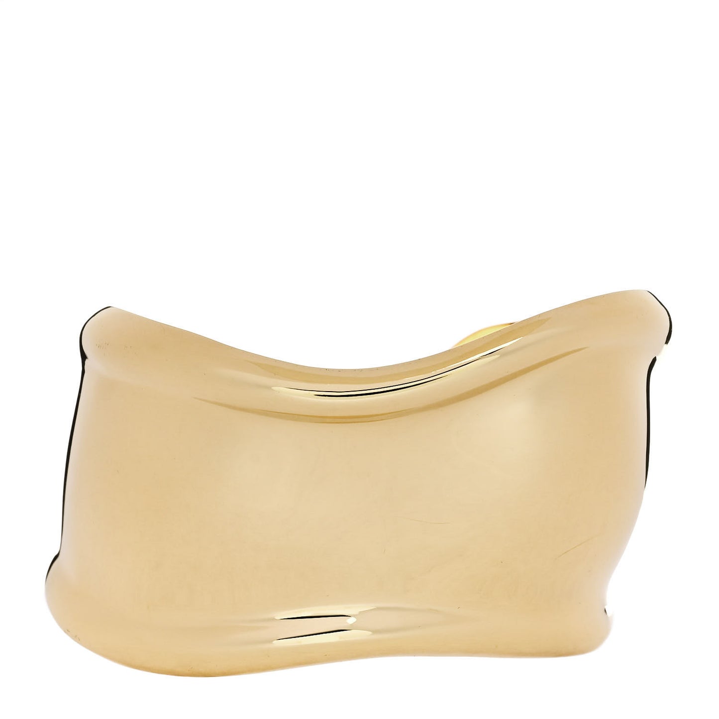 18K Yellow Gold Small Elsa Peretti Right Wrist Bone Cuff Bracelet