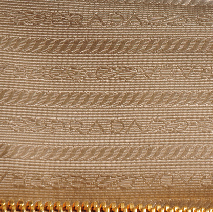 Prada Vitello Daino Large Double Zip Tote Talco 10 of 13