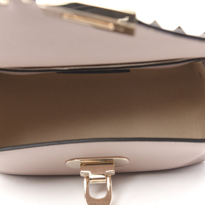 Valentino Garavani Calfskin Mini Rockstud Crossbody Bag Poudre 5 of 9