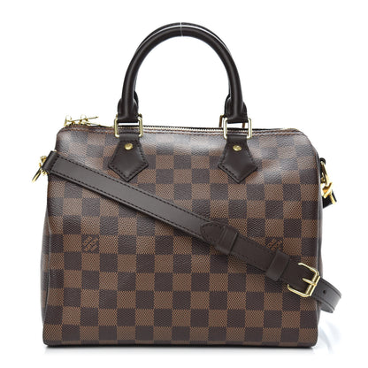 Louis Vuitton Damier Ebene Speedy Bandouliere 25 1 of 11