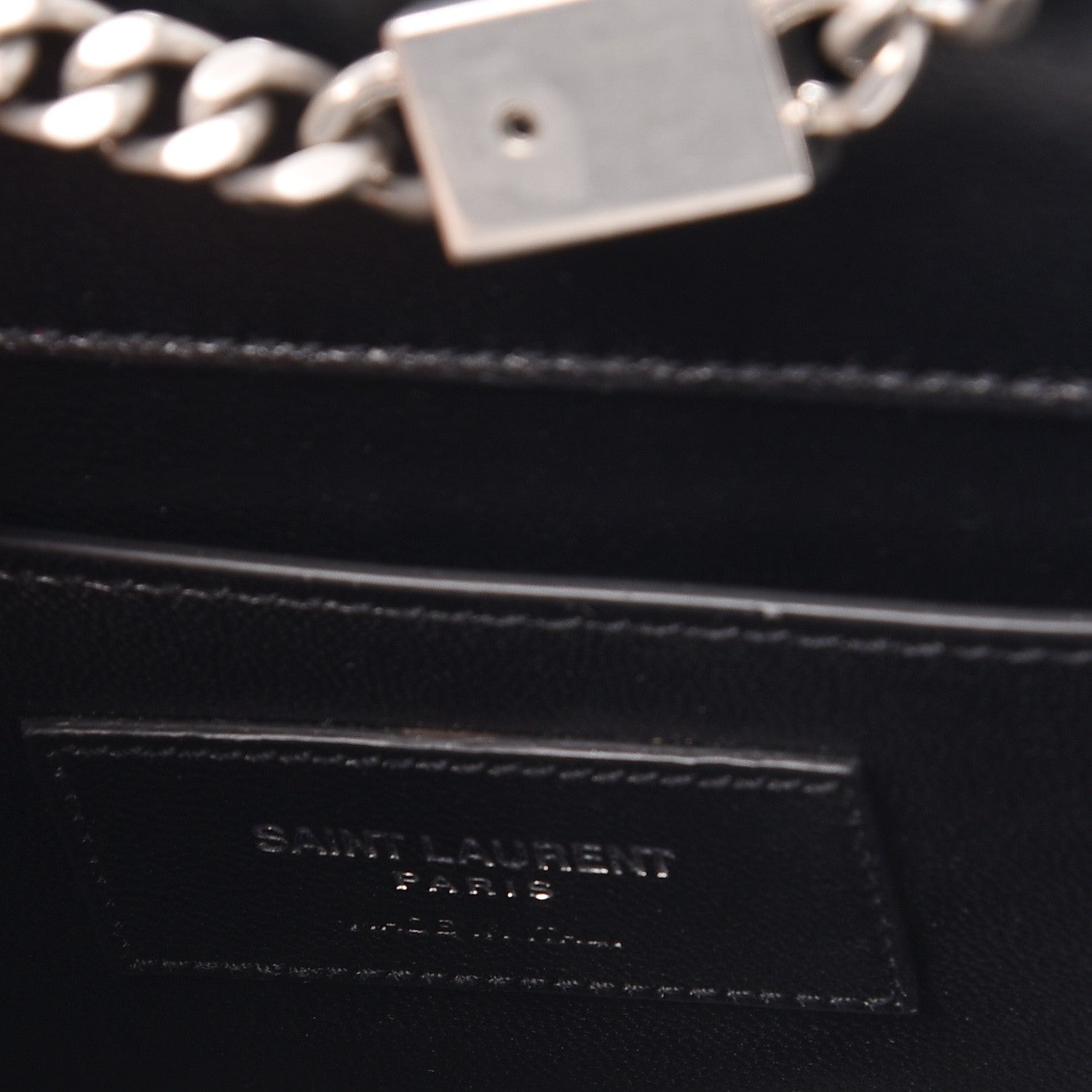 Saint Laurent Denim Small Classic Monogram Satchel Blue 7 of 9