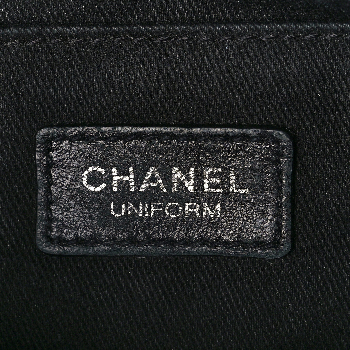 Grained Calfskin Quilted Waist Belt Bag Black