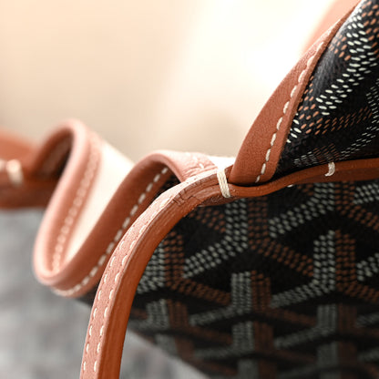 Goyard Goyardine Saint Louis GM Black Gold 14 of 18