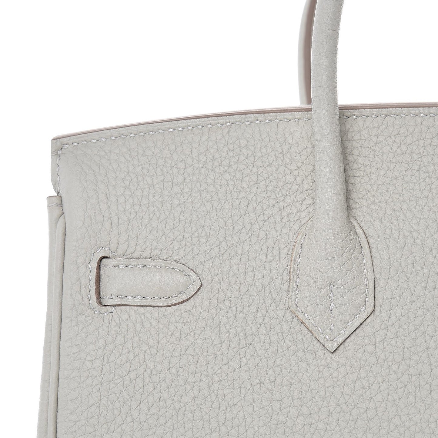 Togo Birkin 25 Gris Perle