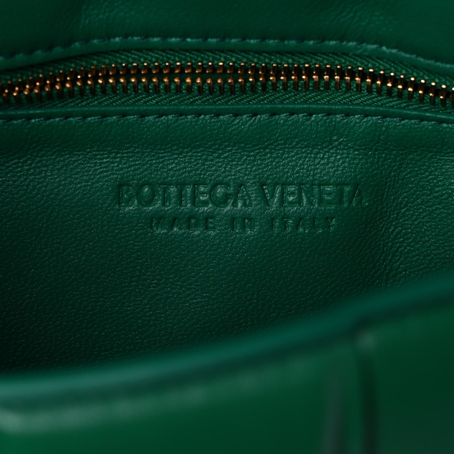 Bottega Veneta Lambskin Maxi Intreccio Padded Chain Cassette Crossbody Bag Racing Green 6 of 13