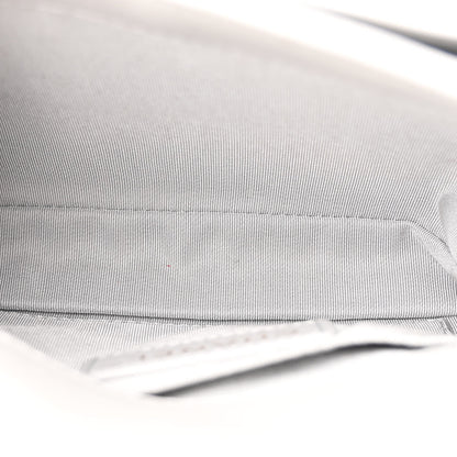 Chanel Calfskin Quilted Top Handle Flap Light Grey 5 of 10