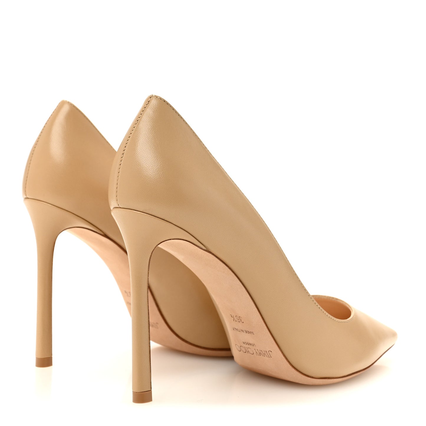 Kid Pointy Toe Romy 100 Pumps 36.5 Nude