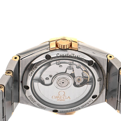 Omega Stainless Steel 18K Yellow Gold 35mm Constellation Quartz Watch 123.20.35.20.02.002 4 of 4
