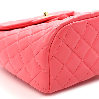 Chanel Lambskin Quilted Mini Urban Spirit Backpack Pink 9 of 11