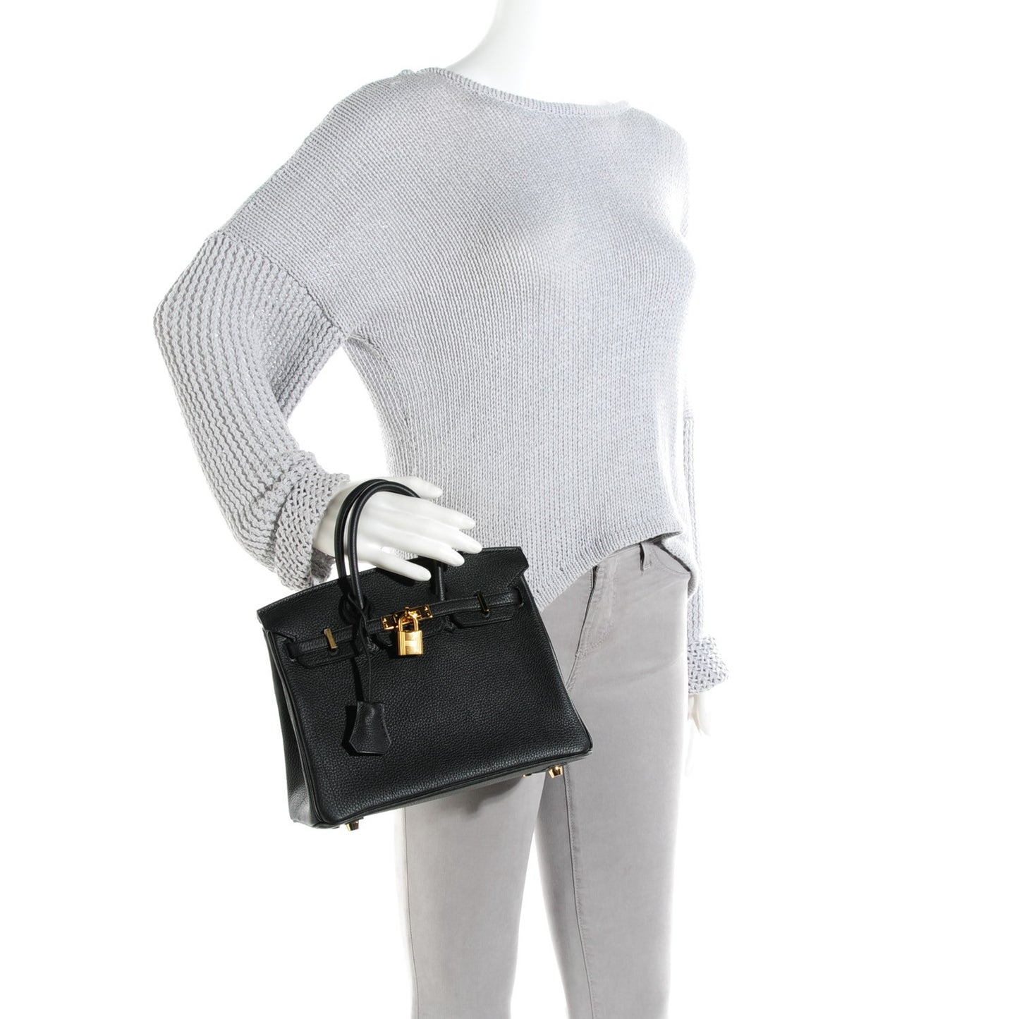 Togo Birkin 25 Black