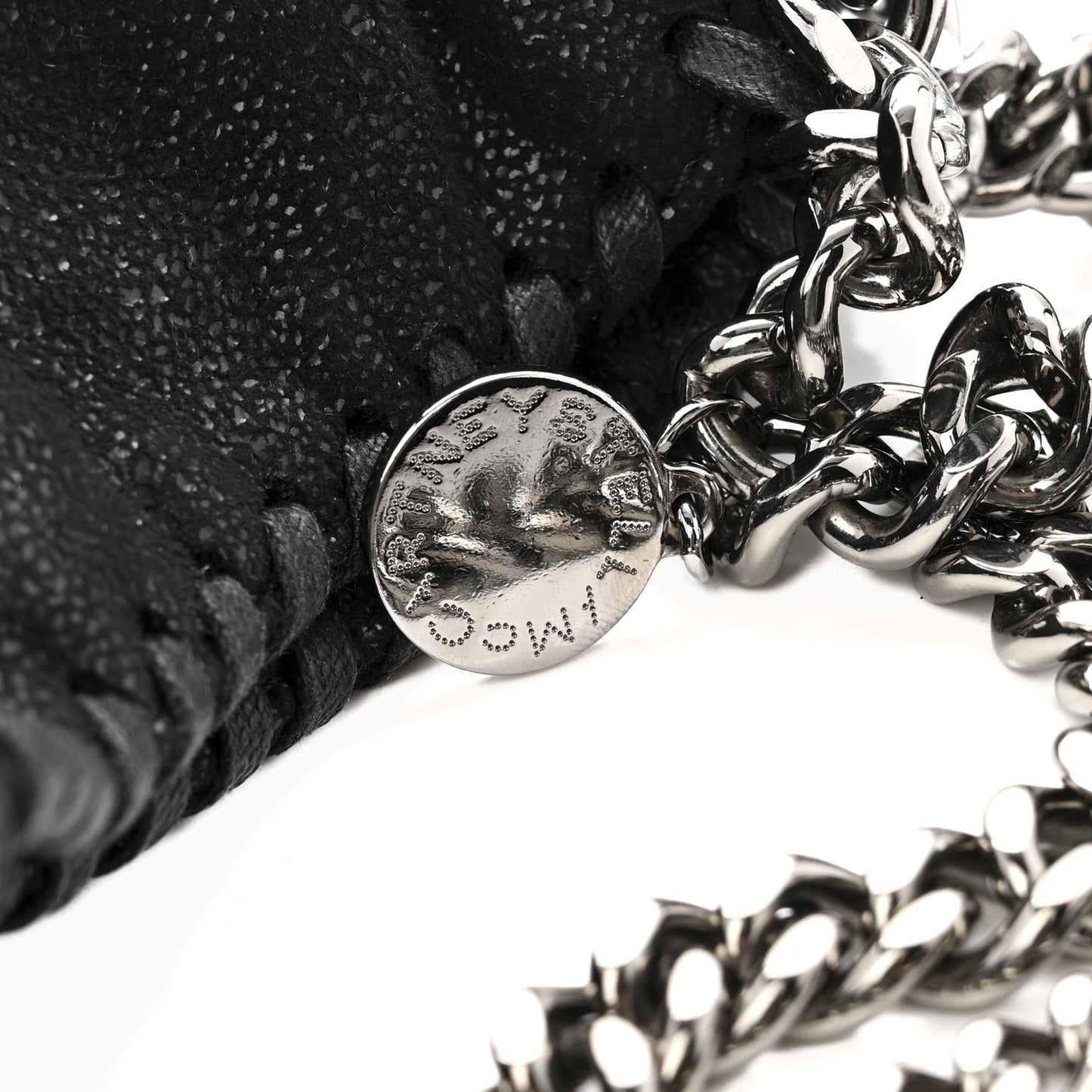 Shaggy Deer Mini Falabella Tote Black