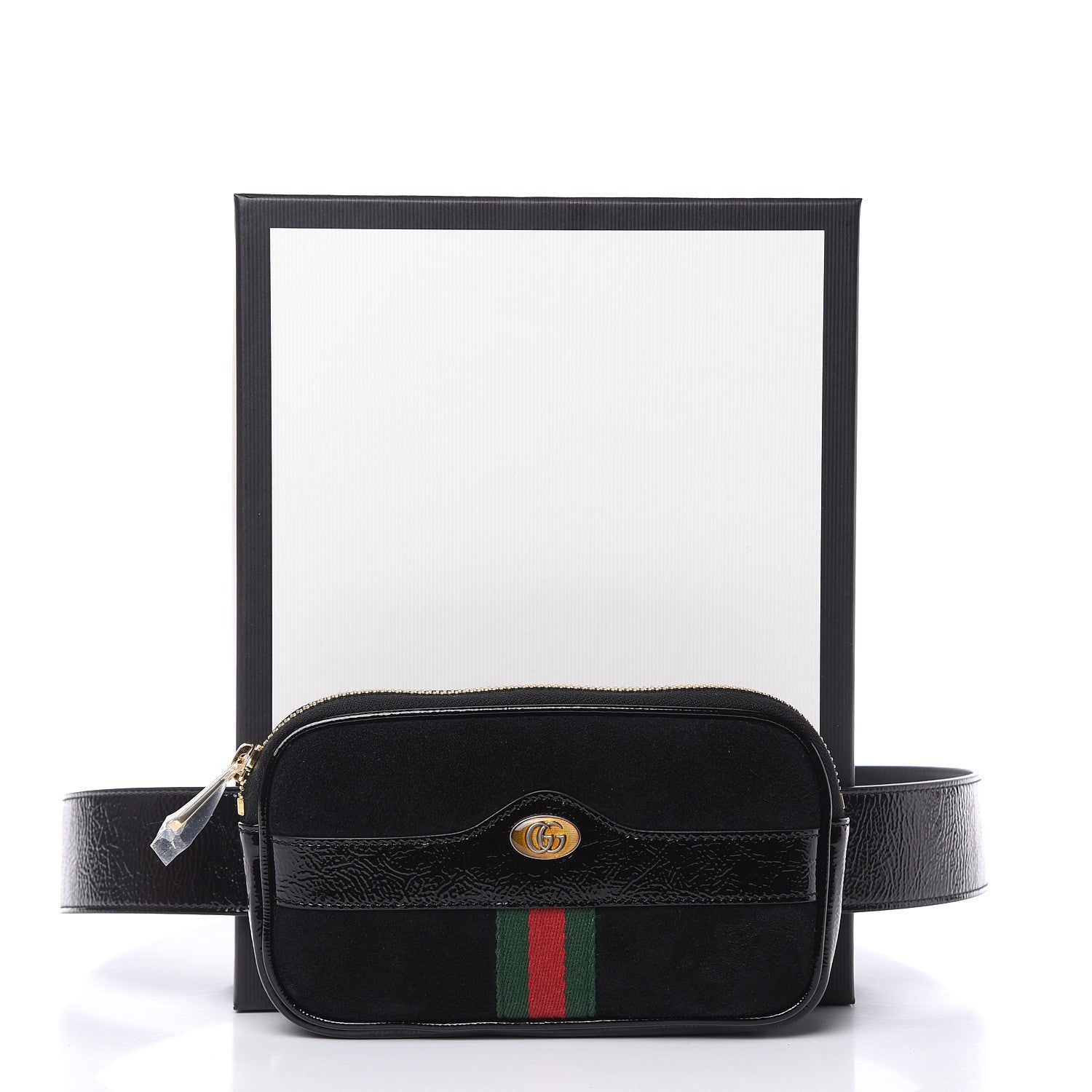 Gucci Suede Patent Ophidia Belted iPhone Case 95 38 Black 8 of 10