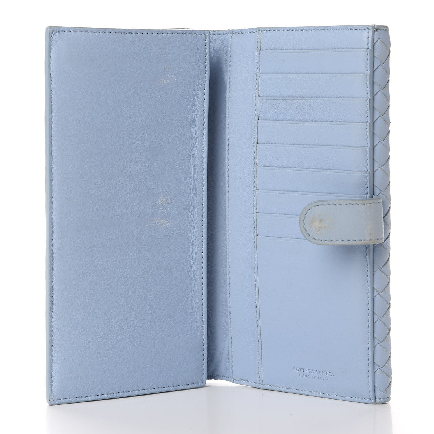 Bottega Veneta Nappa Intrecciato Continental Wallet Light Blue 5 of 8