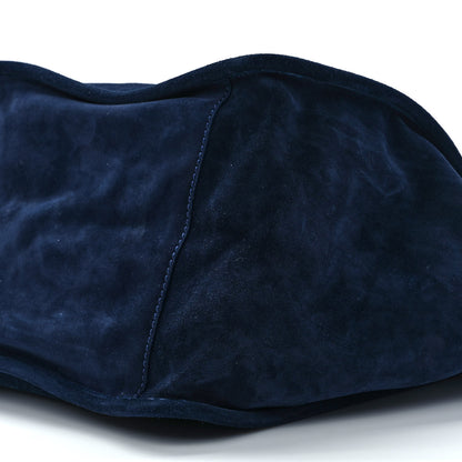 Proenza Schouler Suede Extra Large Tote Navy 7 of 9