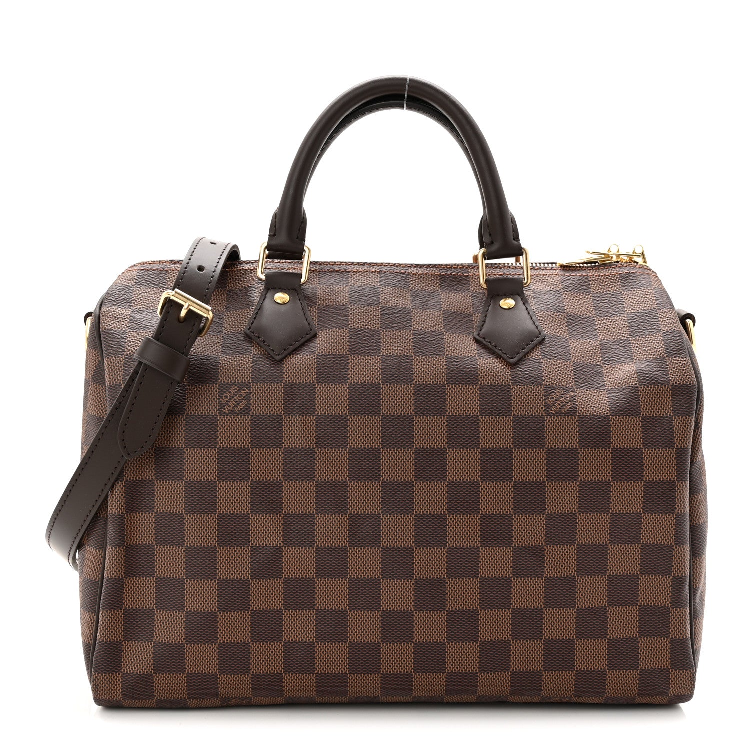 Louis Vuitton Damier Ebene Speedy Bandouliere 30 1 of 9