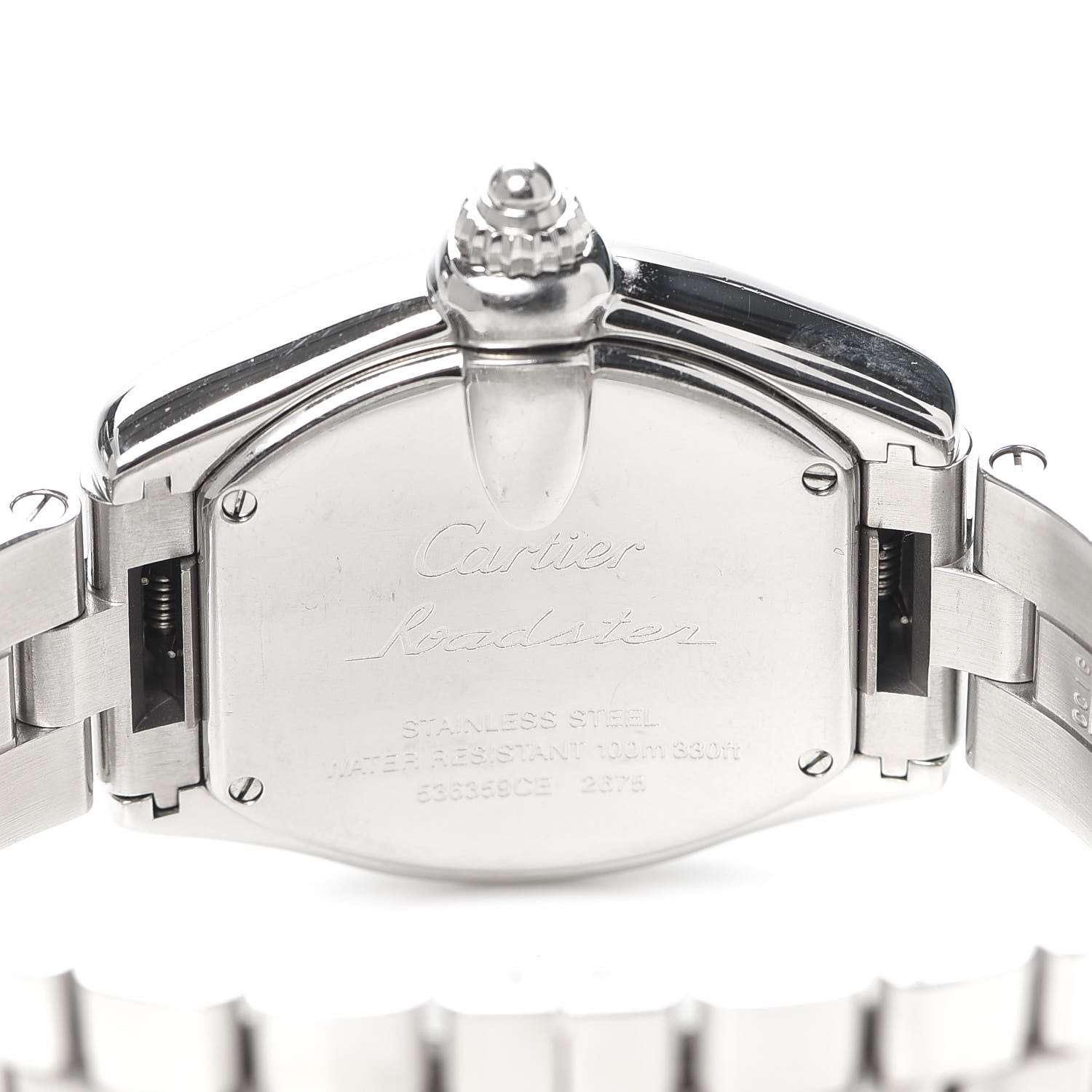 Cartier Stainless Steel 31mm Roadster Quartz Watch 4 of 5