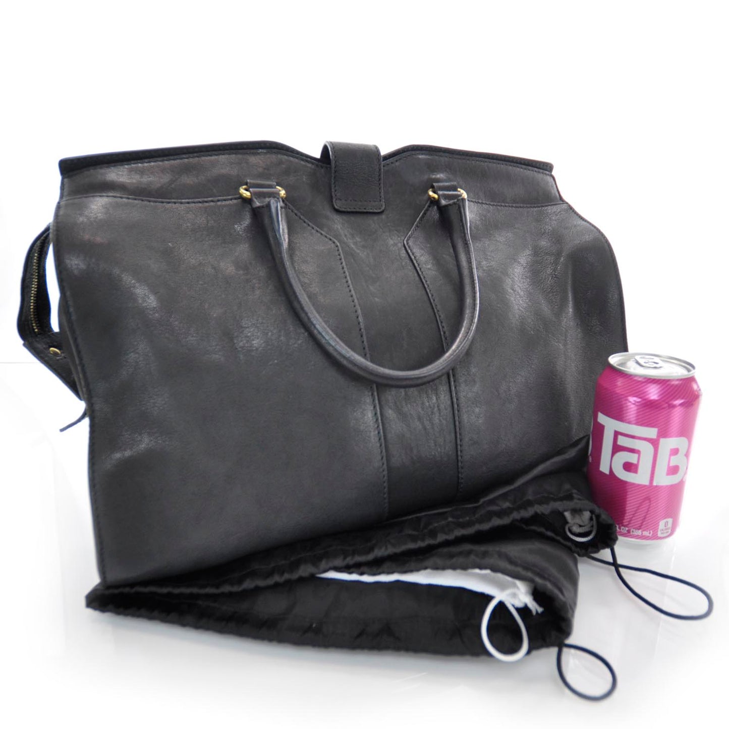 Leather Large Cabas Chyc Black