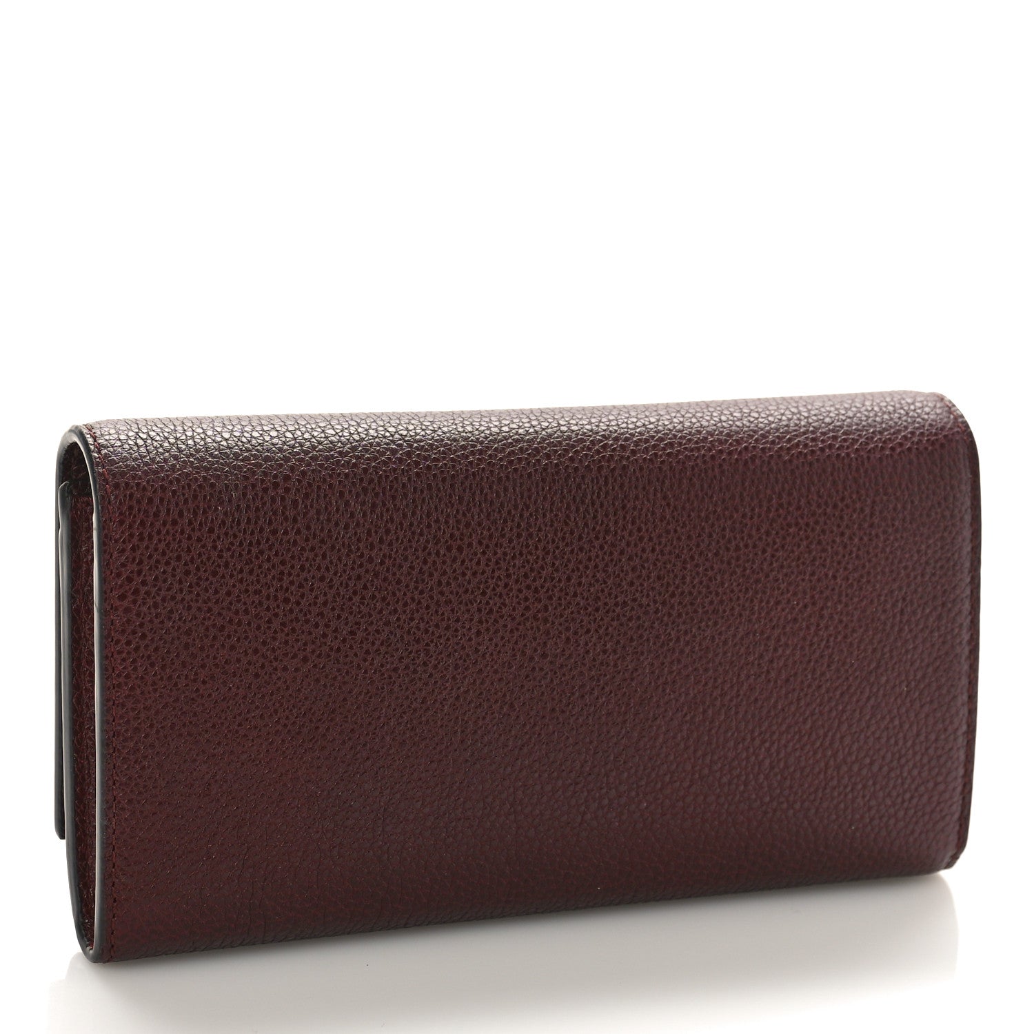 Gucci Grainy Calfskin Zumi Continental Wallet Vintage Bordeaux 3 of 8