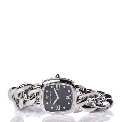 David Yurman Stainless Steel Diamond 27mm Albion Quartz Watch Black 3 of 7