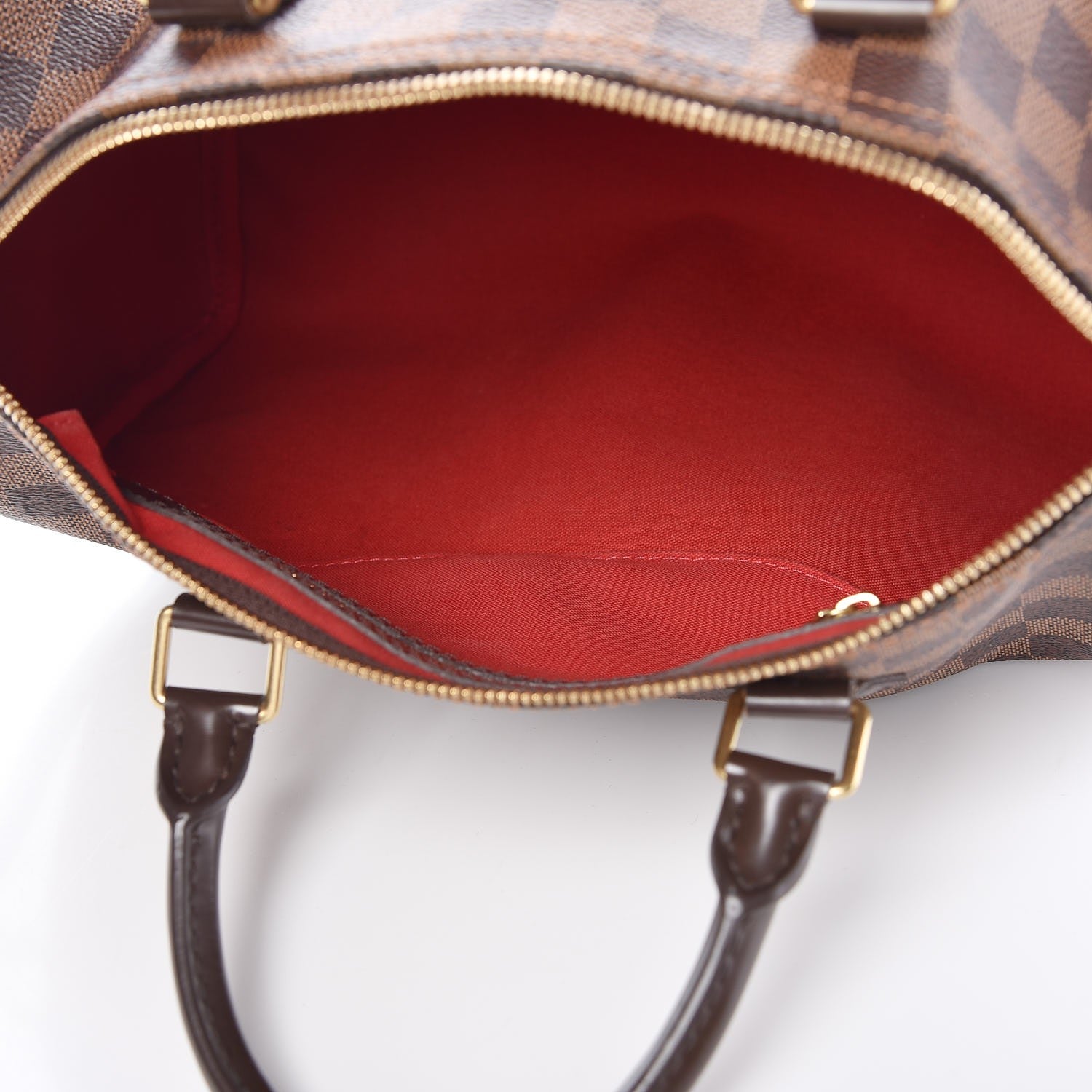 Louis Vuitton Damier Ebene Speedy Bandouliere 30 6 of 10
